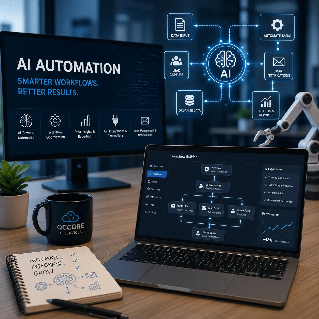 AI automation services for small businesses